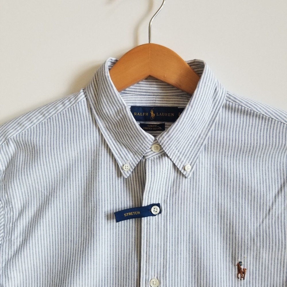 Ralph Lauren slim fit stretch oxford button-down